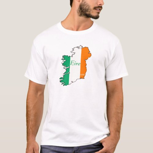 Map Of Ireland T_Shirt