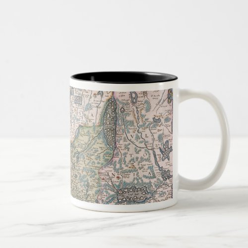 Map of Ireland Two_Tone Coffee Mug