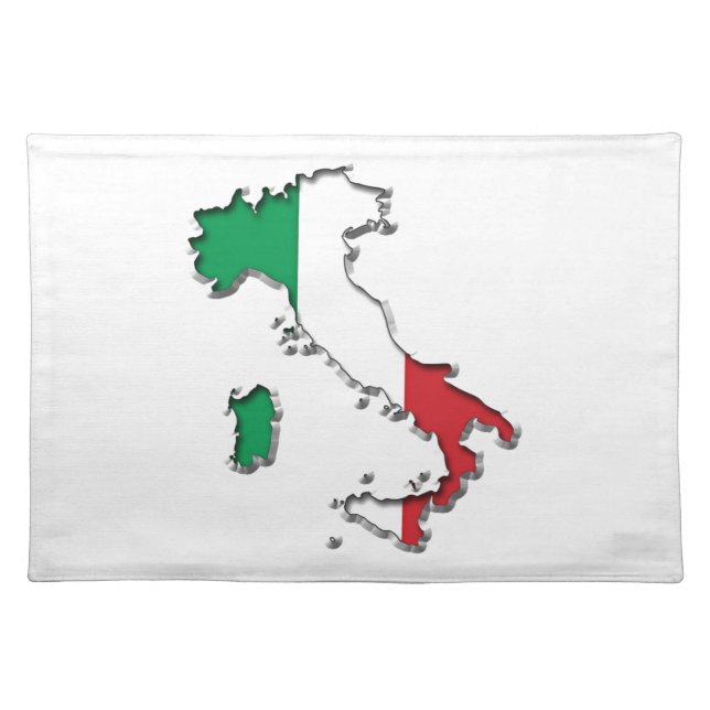 Map of Italy Placemat (Front)