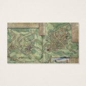 Map of Jerusalem, from 'Civitates Orbis Terrarum' (Back)