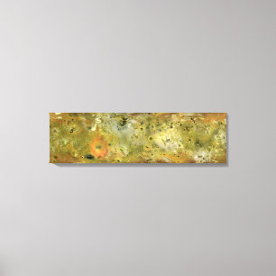 Map of Jupiter's moon Lo Canvas Print