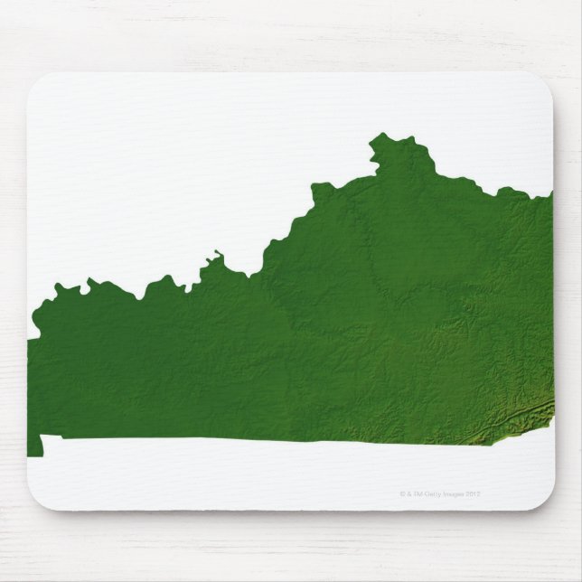Map of Kentucky Mouse Pad (Front)