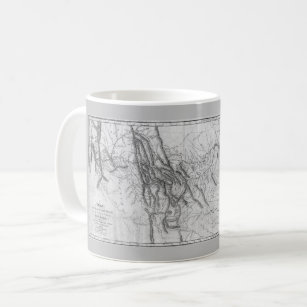 Map of Lewis and Clark's Track[1814] Coffee Mug