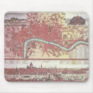 Map of London Mouse Pad