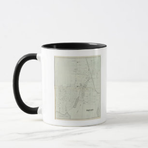 Map of Manasquan, New Jersey Mug
