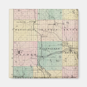 Map of Marquette County & Westfield Magnet