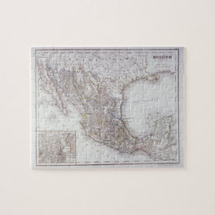 Map of Mexico 2 Jigsaw Puzzle