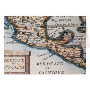 Map of Mexico or New Spain 1625
