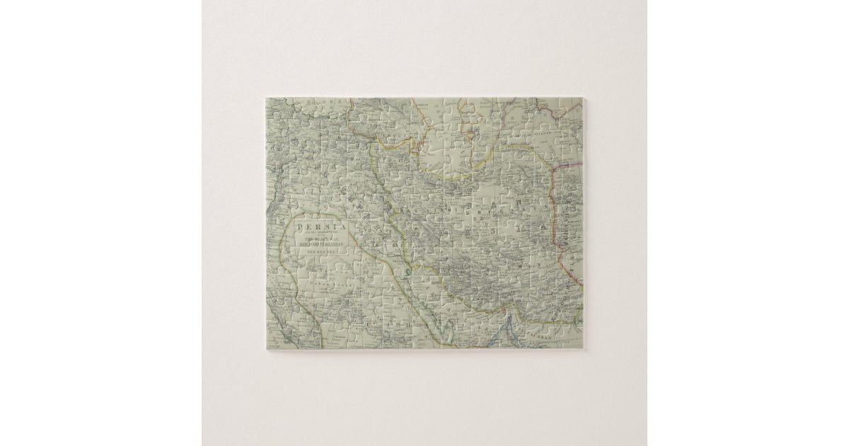 Map of Middle East Jigsaw Puzzle | Zazzle