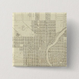 Map of Milwaukee Button