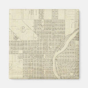 Map of Milwaukee Magnet