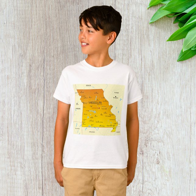 Map Of Missouri T-Shirt (Creator Uploaded)