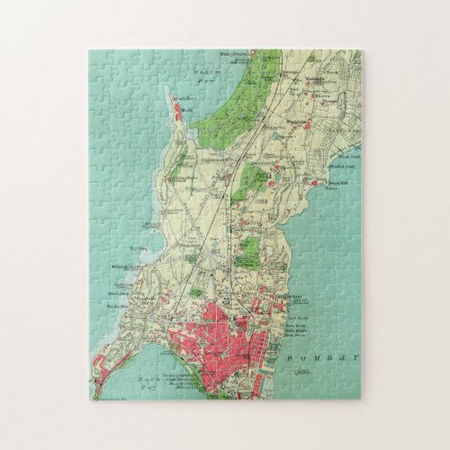 Map of Mumbai fun Jigsaw Puzzle