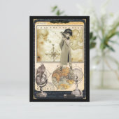 Map of My World Postcard (Standing Front)