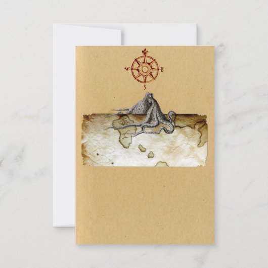 Map of My World Postcard (Back)