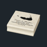 Map of Nantucket Massachusetts Wedding Rubber Stamp<br><div class="desc">Map of Nantucket, an island off of Massachusetts to match your wedding invitations found in my Zazzle shop. Perfect for your wedding return address or if you have a summer home. If you wanted anything changed to the design just email paula@labellarue.com before your customize or place and order and I'll...</div>
