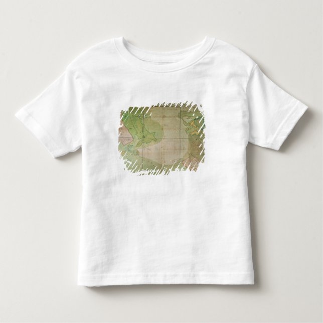 Map of New Discoveries Toddler T-shirt (Front)