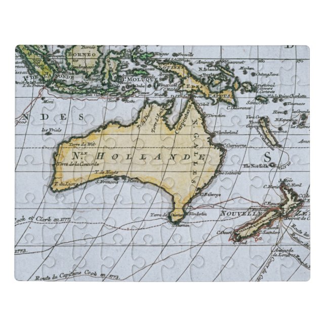 Map of New Holland Jigsaw Puzzle (Puzzle Horizontal)