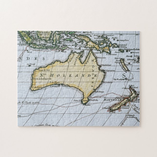 Map of New Holland Jigsaw Puzzle (Horizontal)