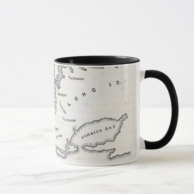 Map of New York and the Vicinity Mug (Right)