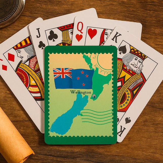 Map Of New Zealand Playing Cards (Creator Uploaded)