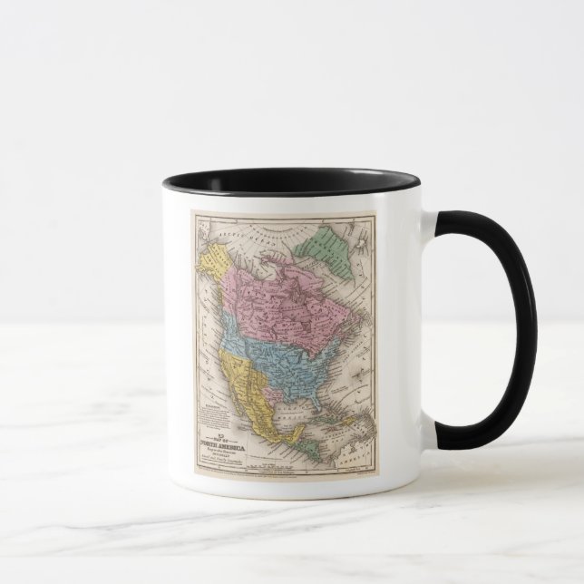Map of North America 2 Mug (Right)