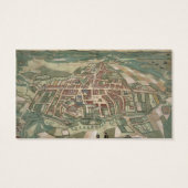 Map of Odense, from 'Civitates Orbis Terrarum' by (Back)