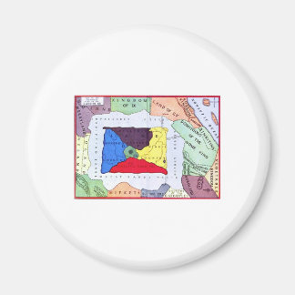 Map Of Oz Magnet