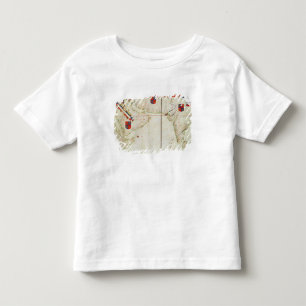 Map of Persia, Arabia and India Toddler T-shirt