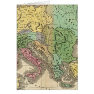 Map of Provinces in Roman Empire Cards