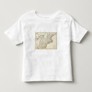 Map of Provinces of the United States Toddler T-shirt