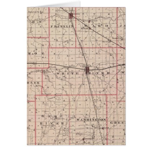 Map of Randolph County Cards (Front)