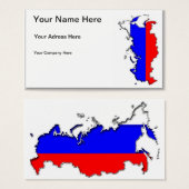 Map of Russia (Front & Back)
