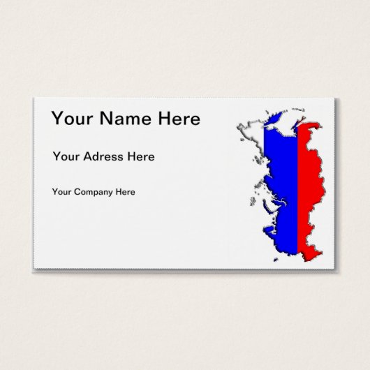 Map of Russia (Front)