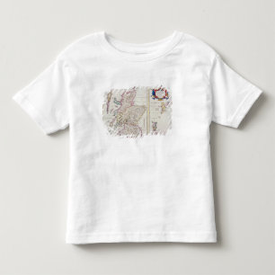 Map of Scotland, c.1700 Toddler T-shirt