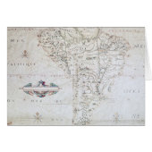 Map of South America (Front Horizontal)