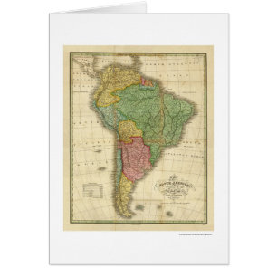 Map of South America by Finley 1826
