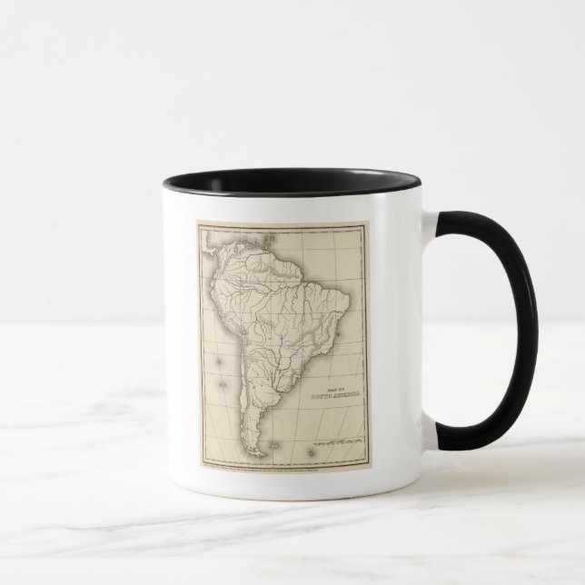 Map of South America Mug (Right)