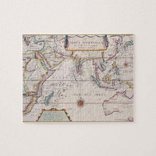 Map of South East Asia Jigsaw Puzzle