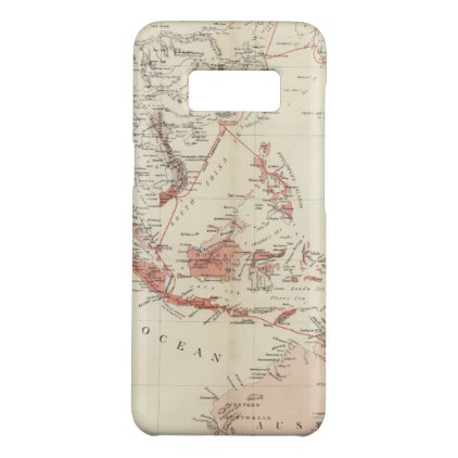 Map of South-East Asia &amp; North Australia Case-Mate Samsung Galaxy S8 Case