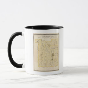 Map of St Joseph County Mug