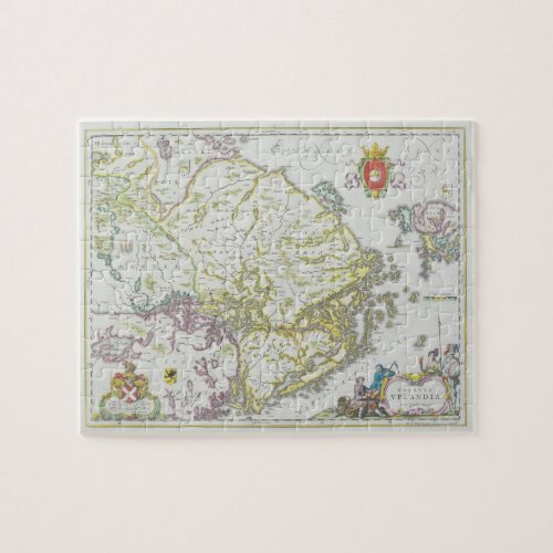 Map of Stockholm Sweden Jigsaw Puzzle
