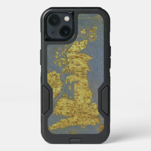 Map of the 16th Century British Isles iPhone 13 Case