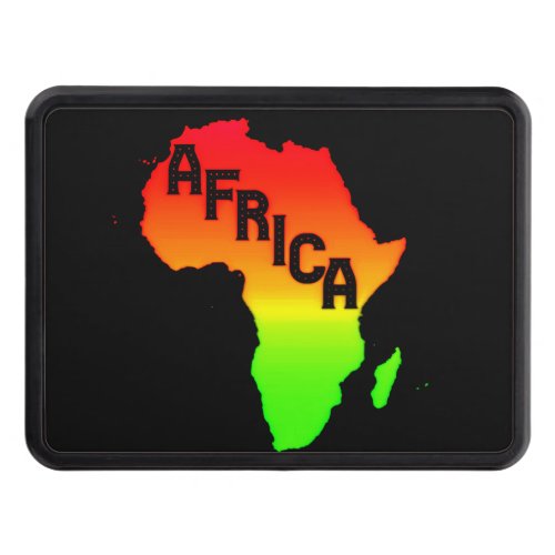 Map of the African Continent      Hitch Cover