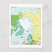 Map of the Arctic Region