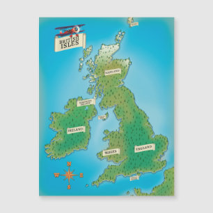 Map of the British Isles