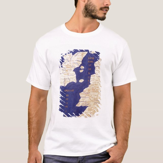 Map of the British Isles, from 'Geographia' T-Shirt (Front)