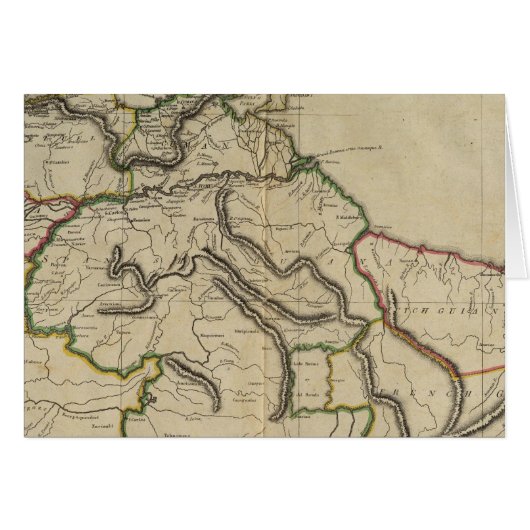 Map of the Caracas (Front Horizontal)