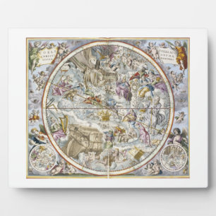Map of the Christian Constellations as Depicted by Plaque