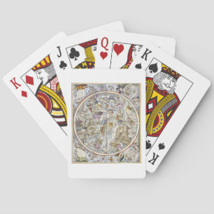 Map of the Christian Constellations as Depicted by Poker Cards